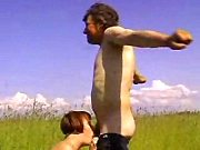 Homeless Guy Cock Sucked By Redheaded Girl Mo...