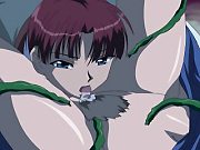 Super Sexy Anime Slut Stripping Cucumber Fucking Guy splashing with Vines