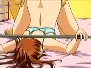 Beautiful Brunette Anime Babe gets Her Pussy Fucked Hard